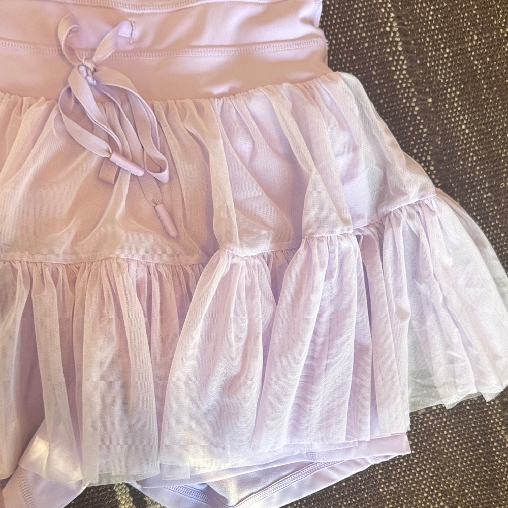 NWOT POPFLEX Lavender Skater Skirt - Picture 5 of 5